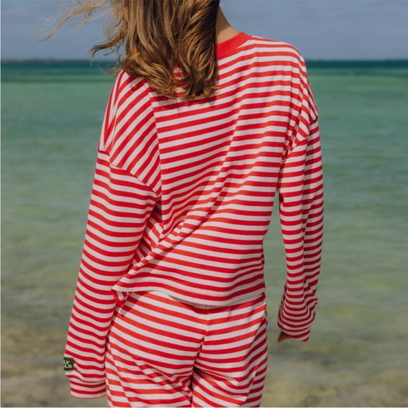 Daily Drills Vibrant Striped Long Sleeve Tee - Picture 2 of 3